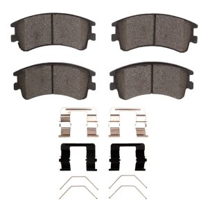 Mazda 6 Brake Pads - Front - DFC - 4000 HybriDynamic - `03-`05