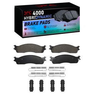 Dodge Ram 4000 Brake Pads - Front - DFC - 4000 HybriDynamic - `03-`08