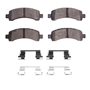 Chevrolet Express 3500 Brake Pads - Rear - DFC - 4000 HybriDynamic - `03-`20
