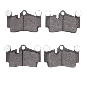Volkswagen Touareg Brake Pads - Rear - DFC - 4000 HybriDynamic - `03-`15