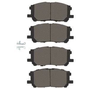 Toyota Highlander Hybrid Brake Pads - Front - DFC - 4000 HybriDynamic - `04-`09 Toyota Highlander Hybrid Brake Pads - Front - DFC - 4000 HybriDynamic - `04-`09