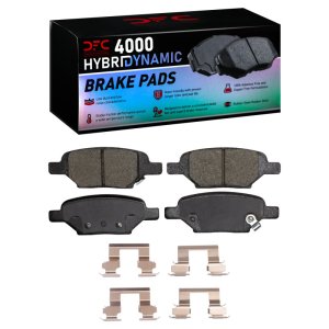 Chevrolet Malibu Brake Pads - Rear - DFC - 4000 HybriDynamic - `04-`12