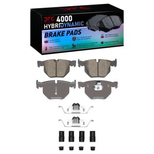 BMW X6 Brake Pads - Rear - DFC - 4000 HybriDynamic - `07-`19