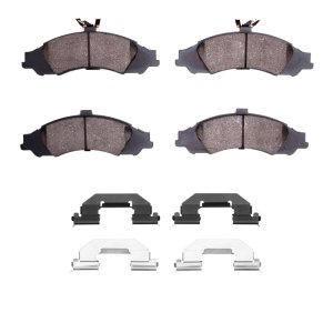 Pontiac GTO Brake Pads - Front - DFC - 4000 HybriDynamic - 2004