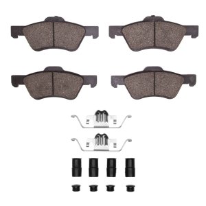 Ford Escape Brake Pads - Front - DFC - 4000 HybriDynamic - `05-`12