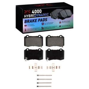 Hyundai Genesis Coupe Brake Pads - Rear - DFC - 4000 HybriDynamic - `10-`16