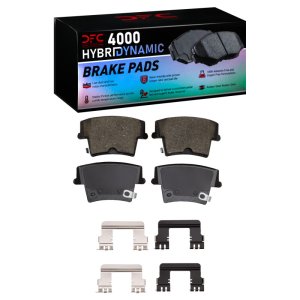 Dodge Magnum Brake Pads - Rear - DFC - 4000 HybriDynamic - `06-`14