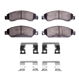 Cadillac Escalade EXT Brake Pads - Front - DFC - 4000 HybriDynamic - `05-`08