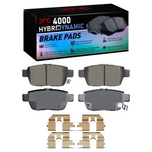 Acura TL Brake Pads - Rear - DFC - 4000 HybriDynamic - `06-`14