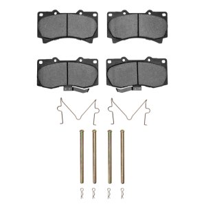 Hummer H3T Brake Pads - Front - DFC - 4000 HybriDynamic - `06-`10