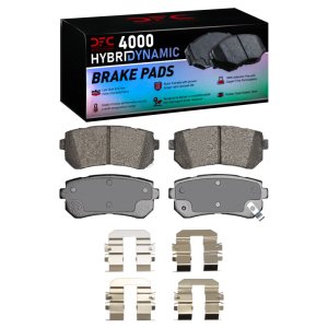 Dodge Attitude Brake Pads - Rear - DFC - 4000 HybriDynamic - `06-`19