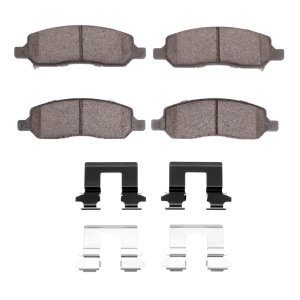 Buick Lucerne Brake Pads - Rear - DFC - 4000 HybriDynamic - `06-`11