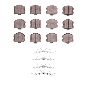 Chevrolet Corvette Brake Pads - Front - DFC - 4000 HybriDynamic - `06-`13