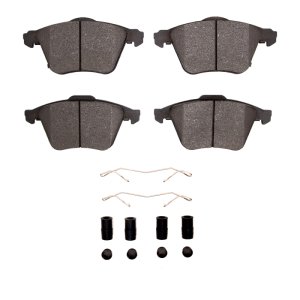 Mazda 6 Brake Pads - Front - DFC - 4000 HybriDynamic - `06-`07