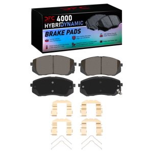 Kia Rondo Brake Pads - Front - DFC - 4000 HybriDynamic - `07-`10