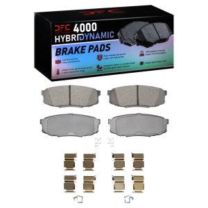 Lexus LX570 Brake Pads - Rear - DFC - 4000 HybriDynamic - `07-`22