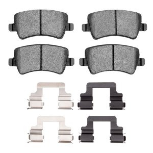 Volvo XC60 Brake Pads - Rear - DFC - 4000 HybriDynamic - `07-`18
