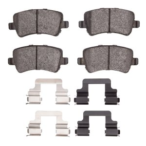 Volvo V60 Brake Pads - Rear - DFC - 4000 HybriDynamic - `16-`18