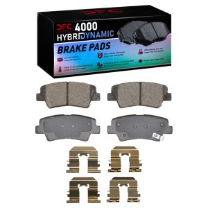 Hyundai Sonata Brake Pads - Rear - DFC - 4000 HybriDynamic - `07-`13