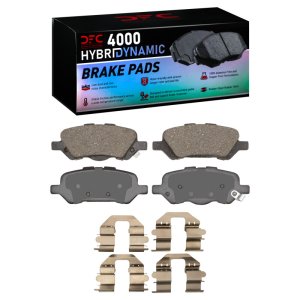 Toyota Venza Brake Pads - Rear - DFC - 4000 HybriDynamic - `09-`15