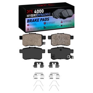Acura TSX Brake Pads - Rear - DFC - 4000 HybriDynamic - `08-`17