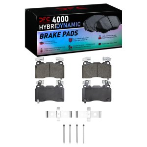Chevrolet SS Brake Pads - Front - DFC - 4000 HybriDynamic - `12-`17