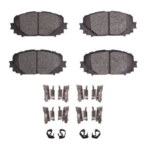 Toyota Yaris Brake Pads - Front - DFC - 4000 HybriDynamic - `12-`18