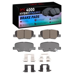 Mazda 3 Brake Pads - Rear - DFC - 4000 HybriDynamic - `14-`18