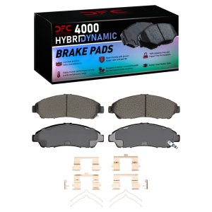 Acura RLX Brake Pads - Front - DFC - 4000 HybriDynamic - `07-`25 Acura RLX Brake Pads - Front - DFC - 4000 HybriDynamic - `07-`25