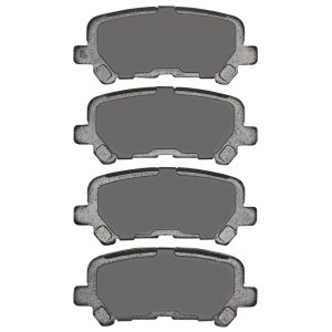 Honda Ridgeline Brake Pads - Rear - DFC - 4000 HybriDynamic - `07-`26