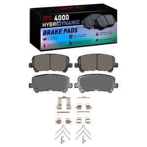 Acura ZDX Brake Pads - Rear - DFC - 4000 HybriDynamic - `07-`25