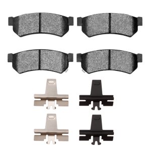 Chevrolet Optra Brake Pads - Rear - DFC - 4000 HybriDynamic - `07-`16