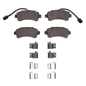 Ram ProMaster 2500 Brake Pads - Rear - DFC - 4000 HybriDynamic - `14-`21