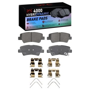 Hyundai Elantra GT Brake Pads - Rear - DFC - 4000 HybriDynamic - `18-`20