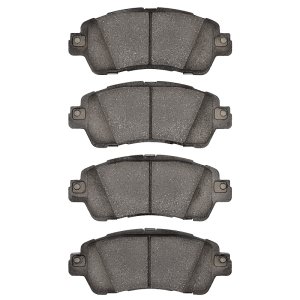 Toyota Yaris Ia Brake Pads - Front - DFC - 4000 Hybridynamic - `16-`25