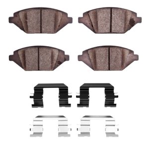 Chevrolet Spark Brake Pads - Front - DFC - 4000 HybriDynamic - `16-`22