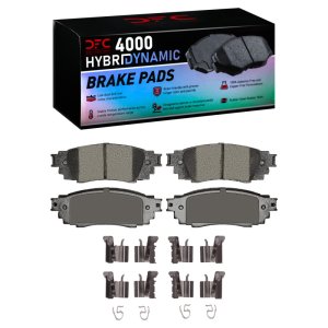 Lexus ES250 Brake Pads - Rear - DFC - 4000 HybriDynamic - `16-`25