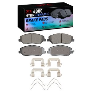 Hyundai Santa Fe Brake Pads - Front - DFC - 4000 HybriDynamic - `06-`19
