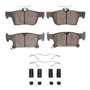 Buick Envision Brake Pads - Rear - DFC - 4000 HybriDynamic - `16-`20