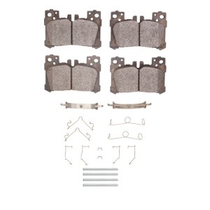 Lexus LS500 Brake Pads - Rear - DFC - 4000 HybriDynamic - `18-`24