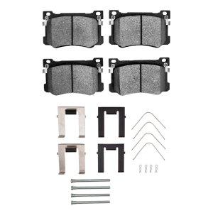 Genesis G80 Brake Pads - Front - DFC - 4000 HybriDynamic - `15-`20