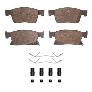 Chevrolet Cruze Brake Pads - Front - DFC - 4000 HybriDynamic - `16-`19