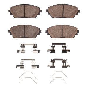 Mazda 3 Brake Pads - Front - DFC - 4000 HybriDynamic - `19-`25