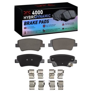 Hyundai Elantra Brake Pads - Rear - DFC - 4000 HybriDynamic - `21-`25