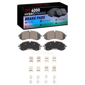 Ford E-Transit Brake Pads - Front - DFC - 4000 HybriDynamic - `21-`25