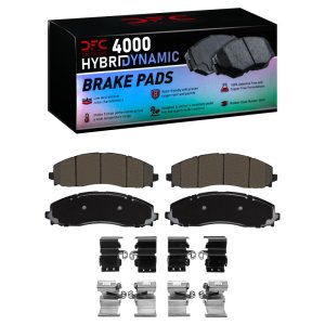 Ford F-350 Super Duty Brake Pads - Rear - DFC - 4000 HybriDynamic - `11-`25