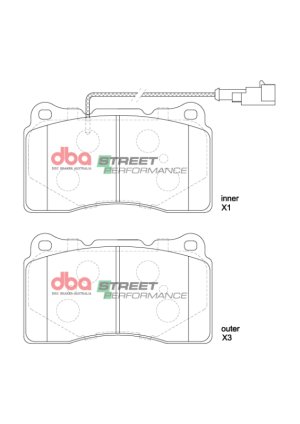 Subaru Legacy Brake Rotors (2) - Front + Rear - DFC - GEOSPEC Coated - `05-`09