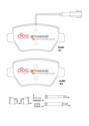 Subaru Forester Brake Rotors (2) - Front + Rear - DFC - GeoSPEC Coated - `13-`18