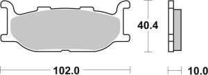Chevrolet Blazer Brake Pads + Rotors - Front - DFC - Plain Rotors + 4000 HybriDynamic Brake Pads - `97-`05