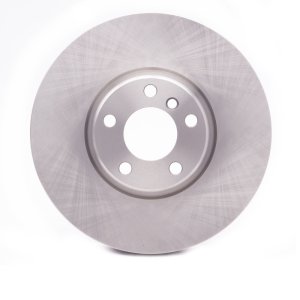 BMW 550i Brake Rotor (1) - Left Front - DFC - Plain OE - `10-`18